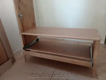 Процесс сборки шкафа