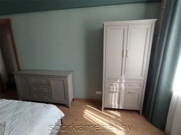 Собранный шкаф и комод